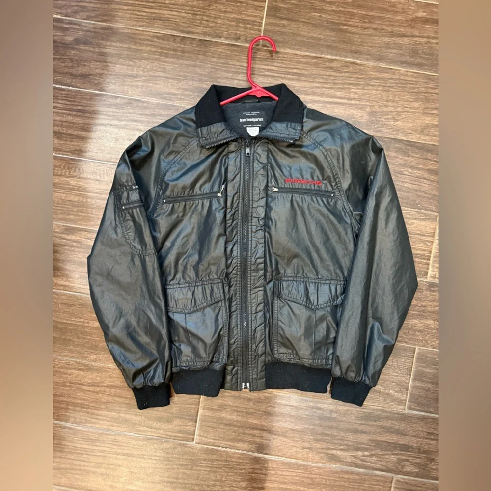 Porsche Black Bomber Jacket - Picture 1 of 7
